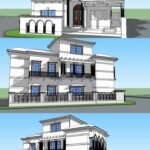 google SketchUp 3d modle, exterior 3d , classic 3d